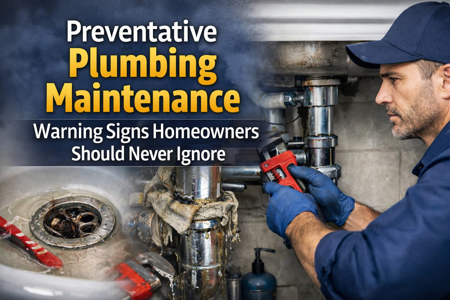 Preventative Plumbing Maintenance: Warning Signs Homeowners Should Never Ignore