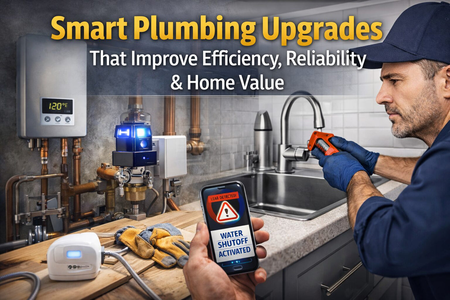 Smart Plumbing Upgrades That Improve Efficiency, Reliability, and Home Value