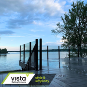 Vista 1/2" (12mm) Tempered Glass Package For 36" Rail
