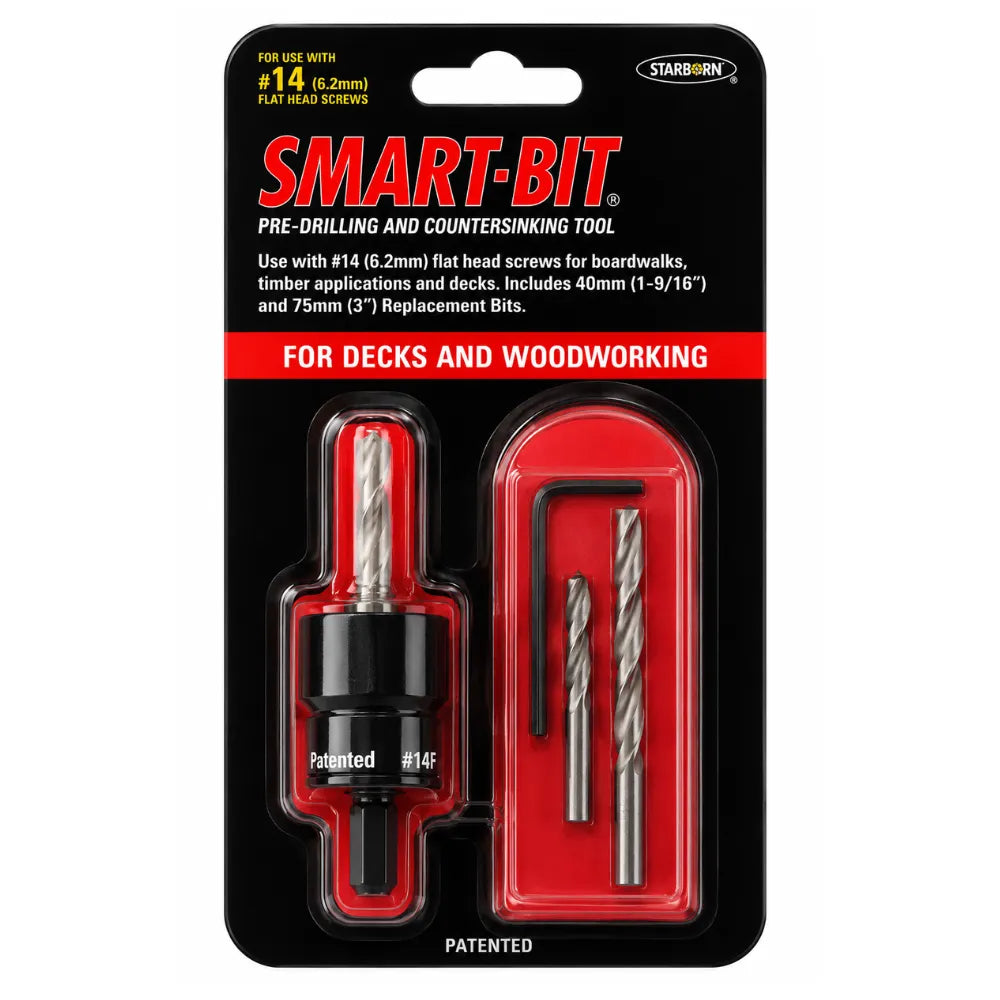 StarBorn #8 FLAT SMART-BIT W/REPL. BITS