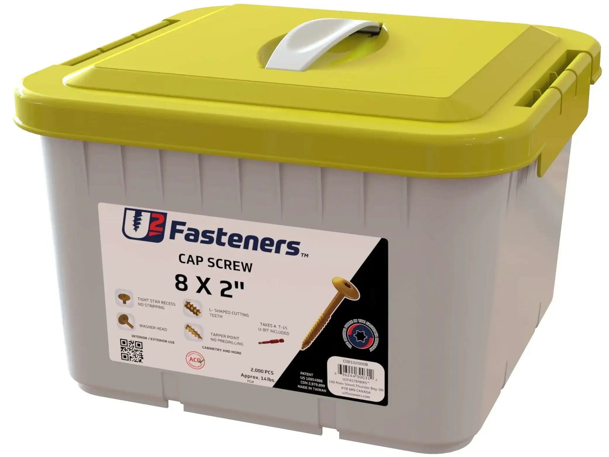 U2 U-Bits - Hardened Steel 30-2" Bit Pack