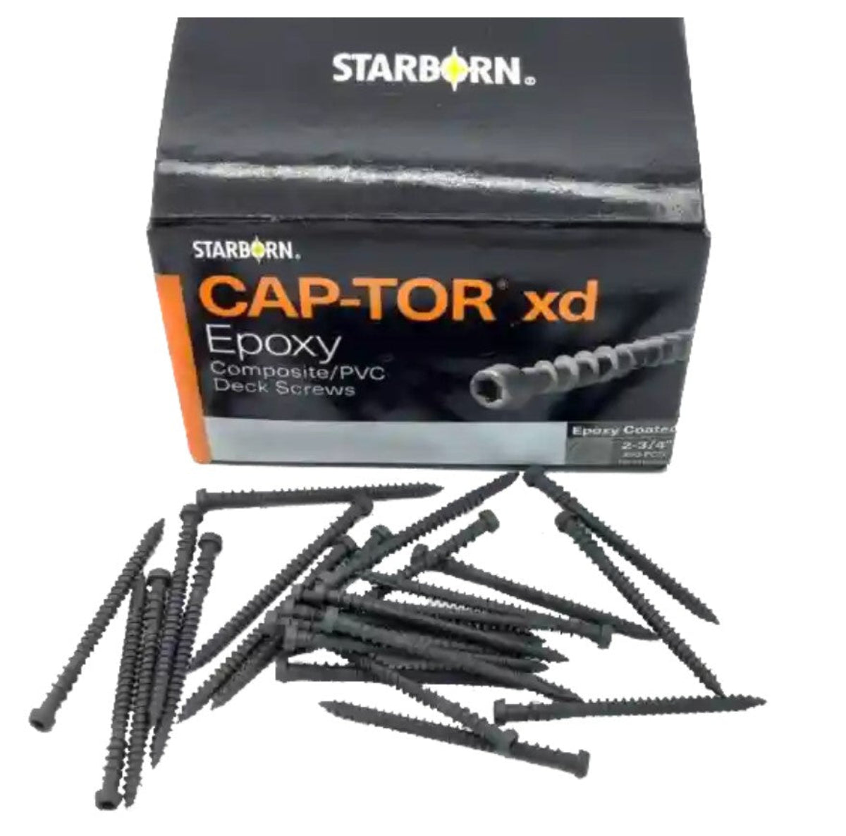 StarBorn CAP-TOR EPOXY 2.75in ARMADILLO CHOCOLATE 100PC