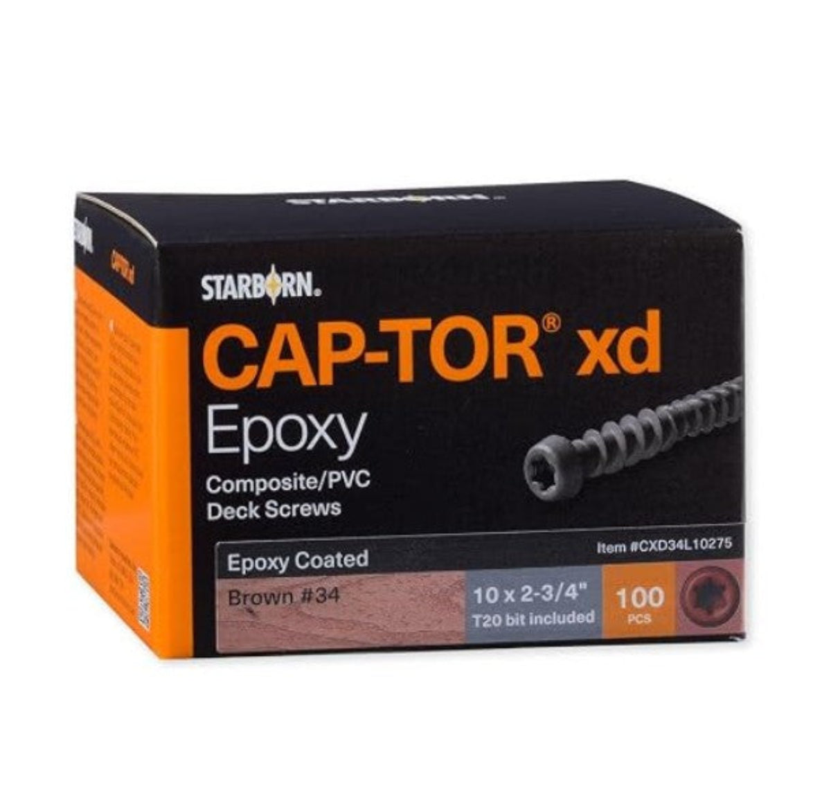 StarBorn CAP-TOR EPOXY 2.75in ARMADILLO DARK SLATE 1.75M