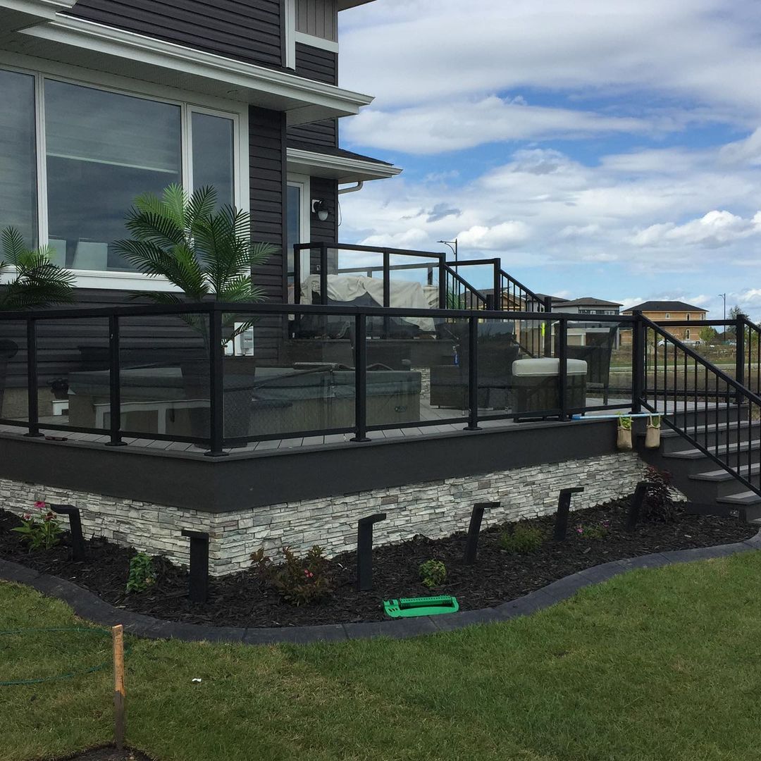Vista 1/4" (6mm) Tempered Glass Package For 36" Rail