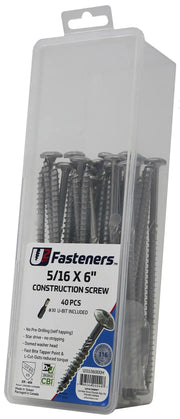 U2 Construction Screws - U-Gold Coating 10 x 1-1/2" Bucket