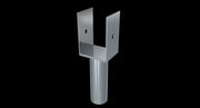American Ground Screw 4x4 Flange