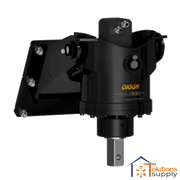 Black Digga MXM10K hydraulic drive motor with mounting bracket for heavy machinery