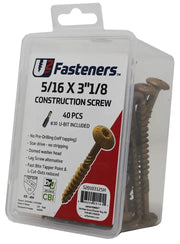 U2 Universal Screws - Black Oxide Finish 10 x 2-1/2" Bulk