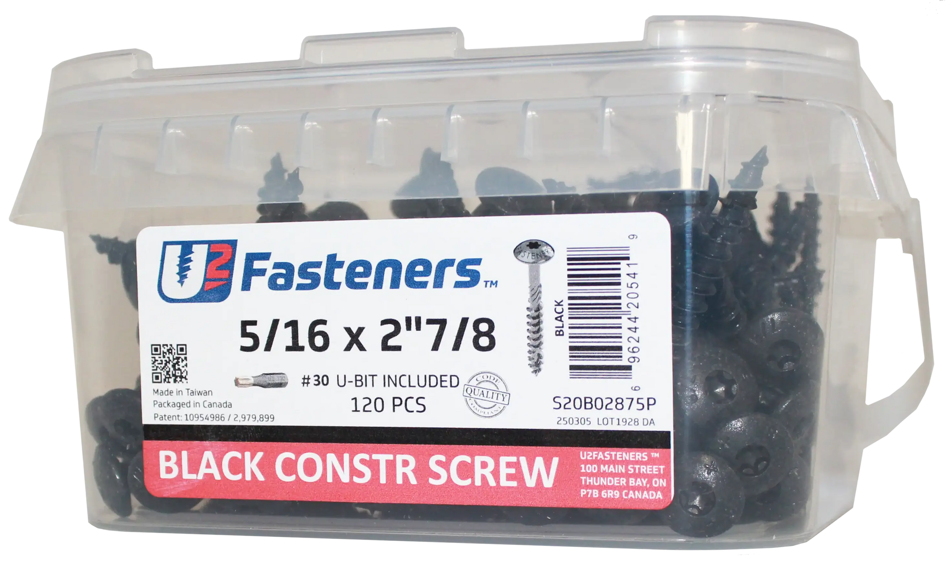 U2 Universal Screws - U-Gold Coating 12 x 10" Bulk