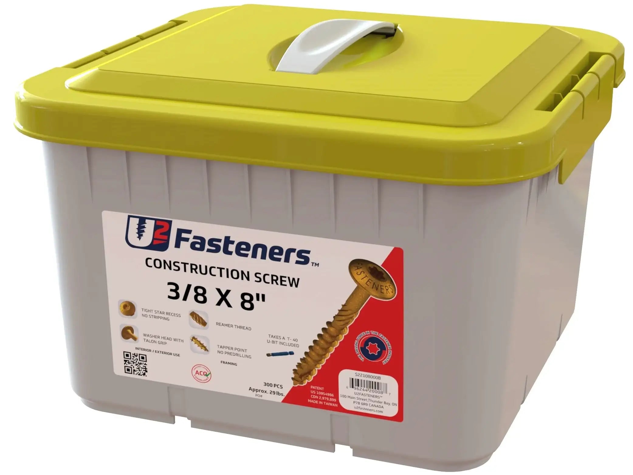 U2 Fastener Screws 12