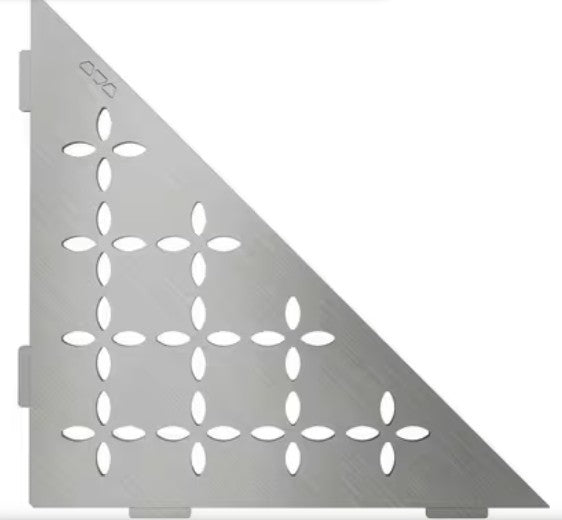 LATTICE Shelf in Modern Brushed Brass