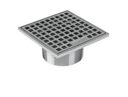 KurbX 4 in. Square Grid Pattern Drain
