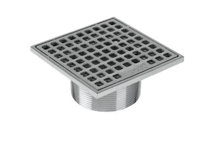 KurbX 4 in. Square Grid Pattern Drain