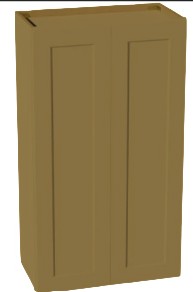 Wall Cabinet 2 Doors 2 Shelves - W2742