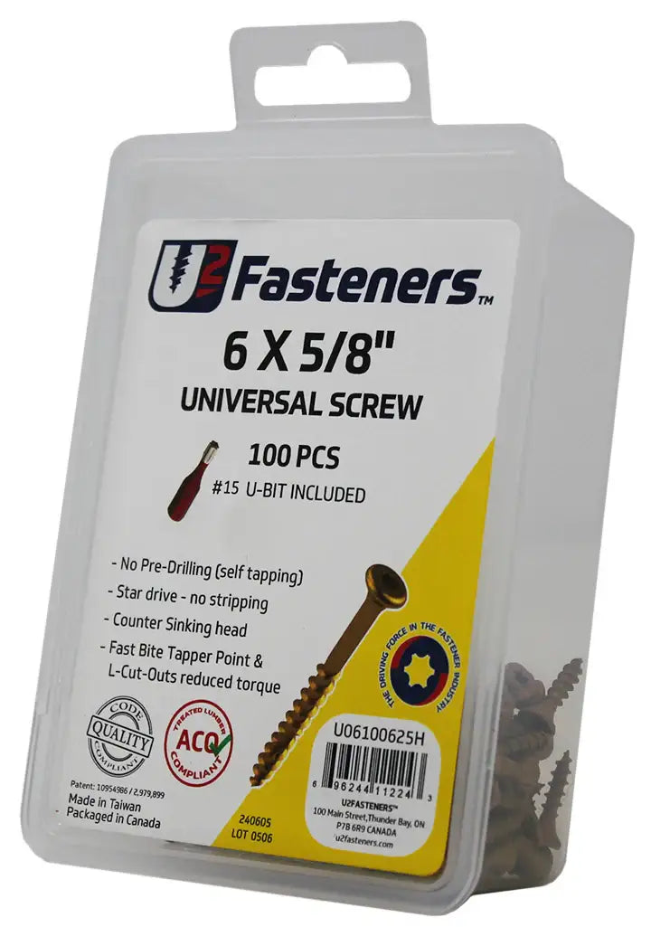 U2 Fastener Screws 43
