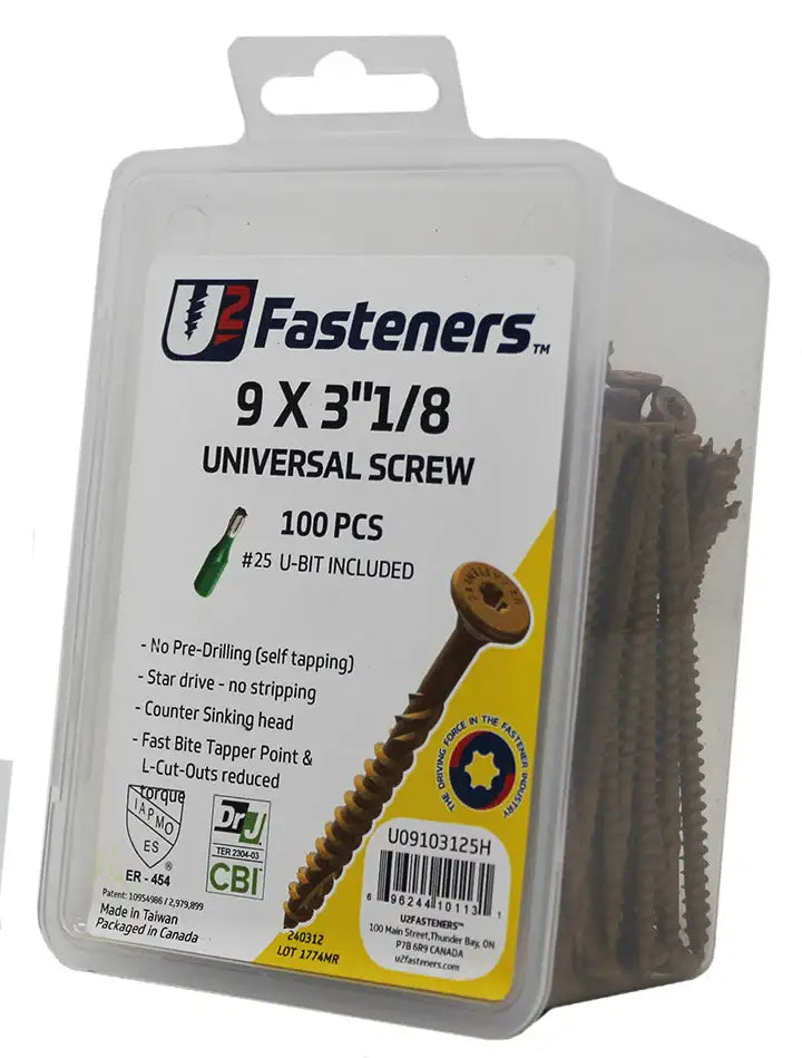 U2 Fastener Screws 102