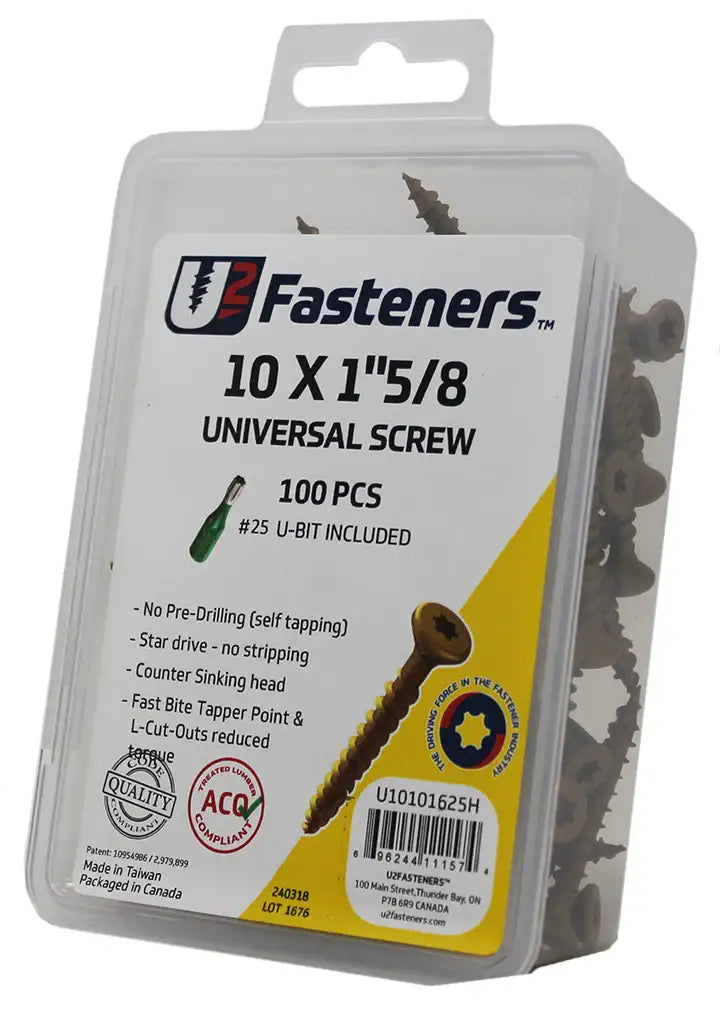 U2 Fastener Screws 109