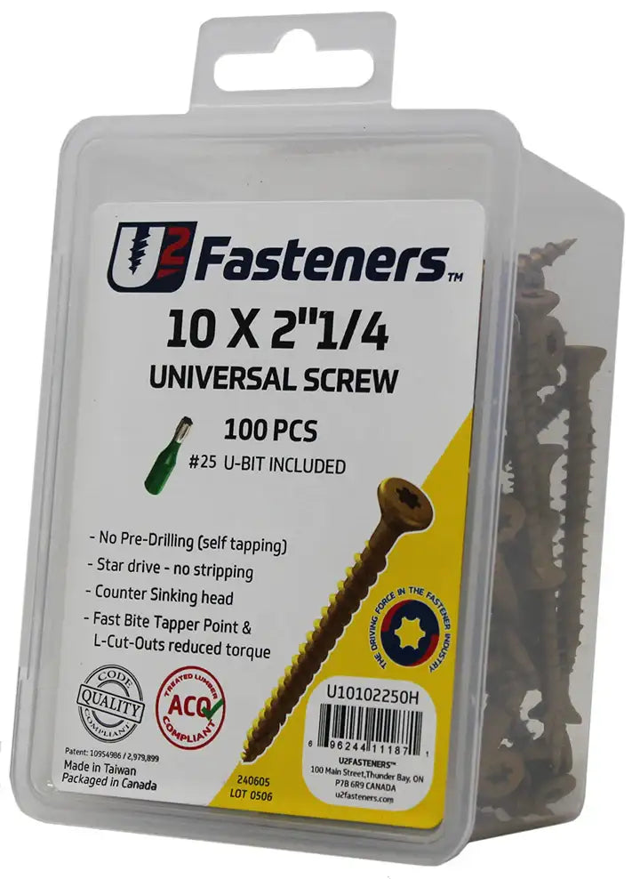 U2 Fastener Screws 115