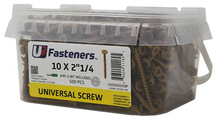 U2 Fastener Screws 116