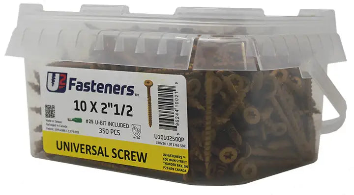U2 Fastener Screws 123