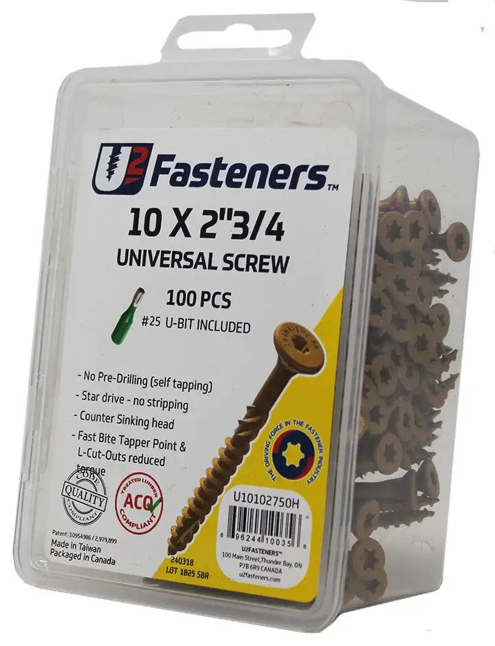 U2 Fastener Screws 128