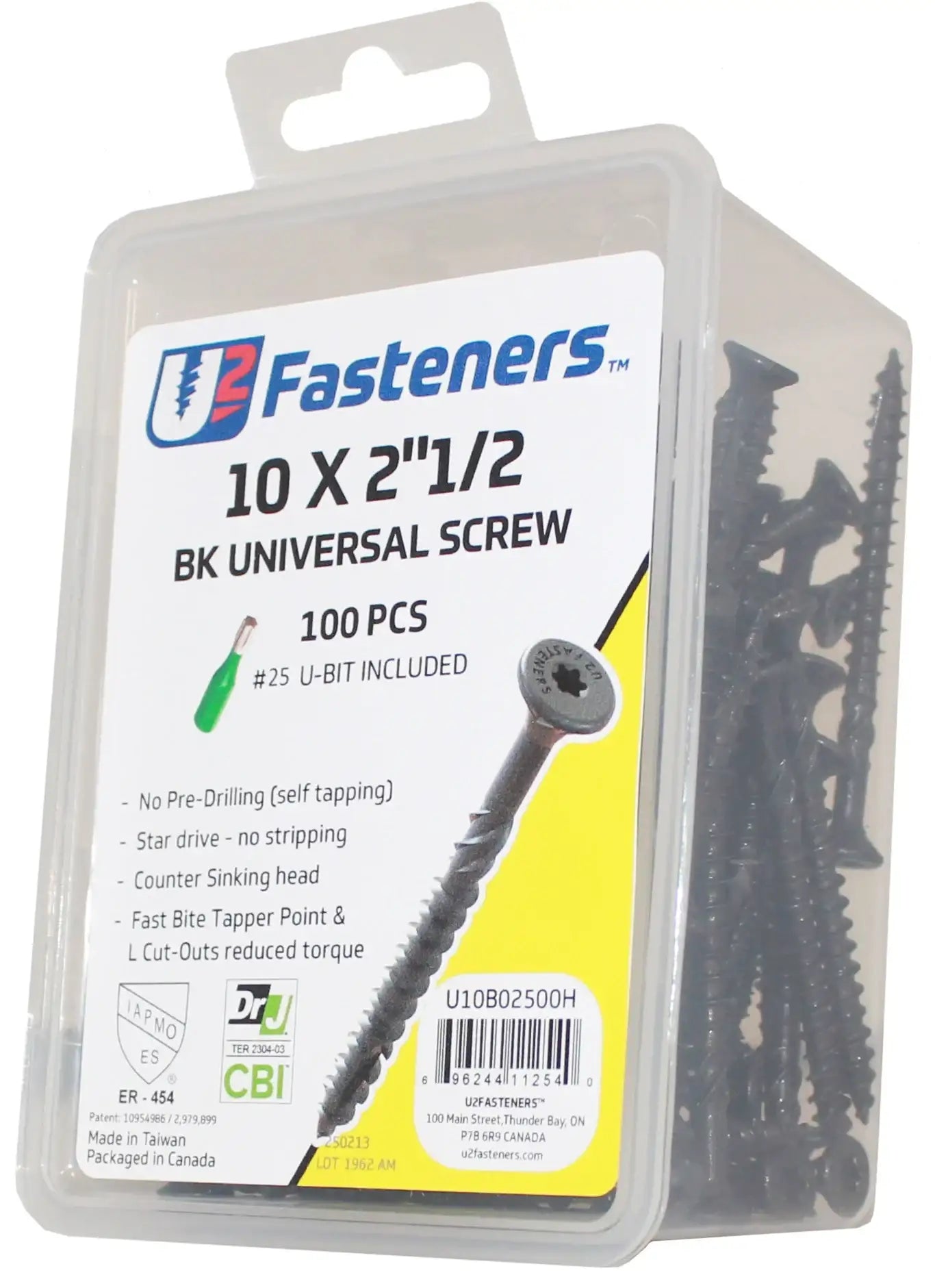 U2 Fastener Screws 158