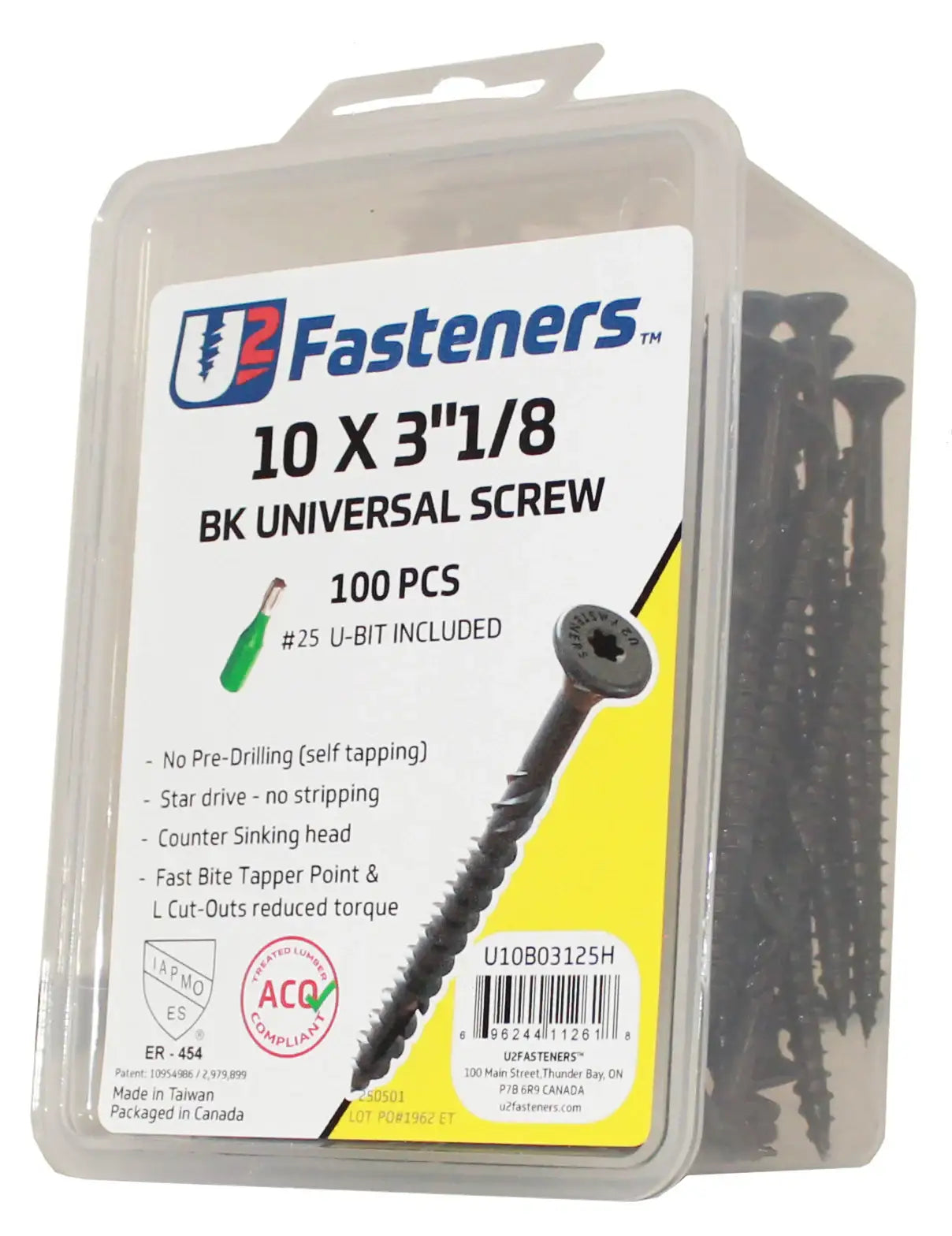 U2 Fastener Screws 164
