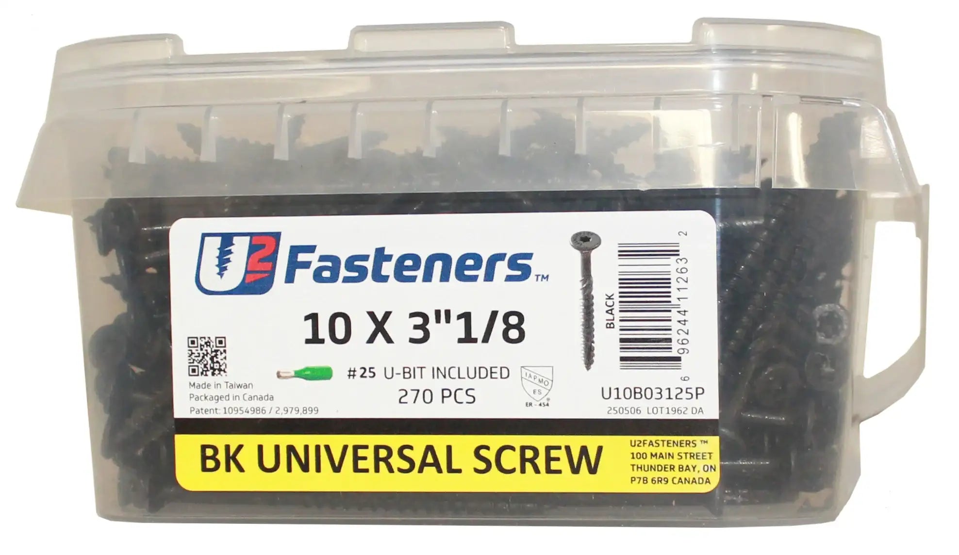 U2 Fastener Screws 166