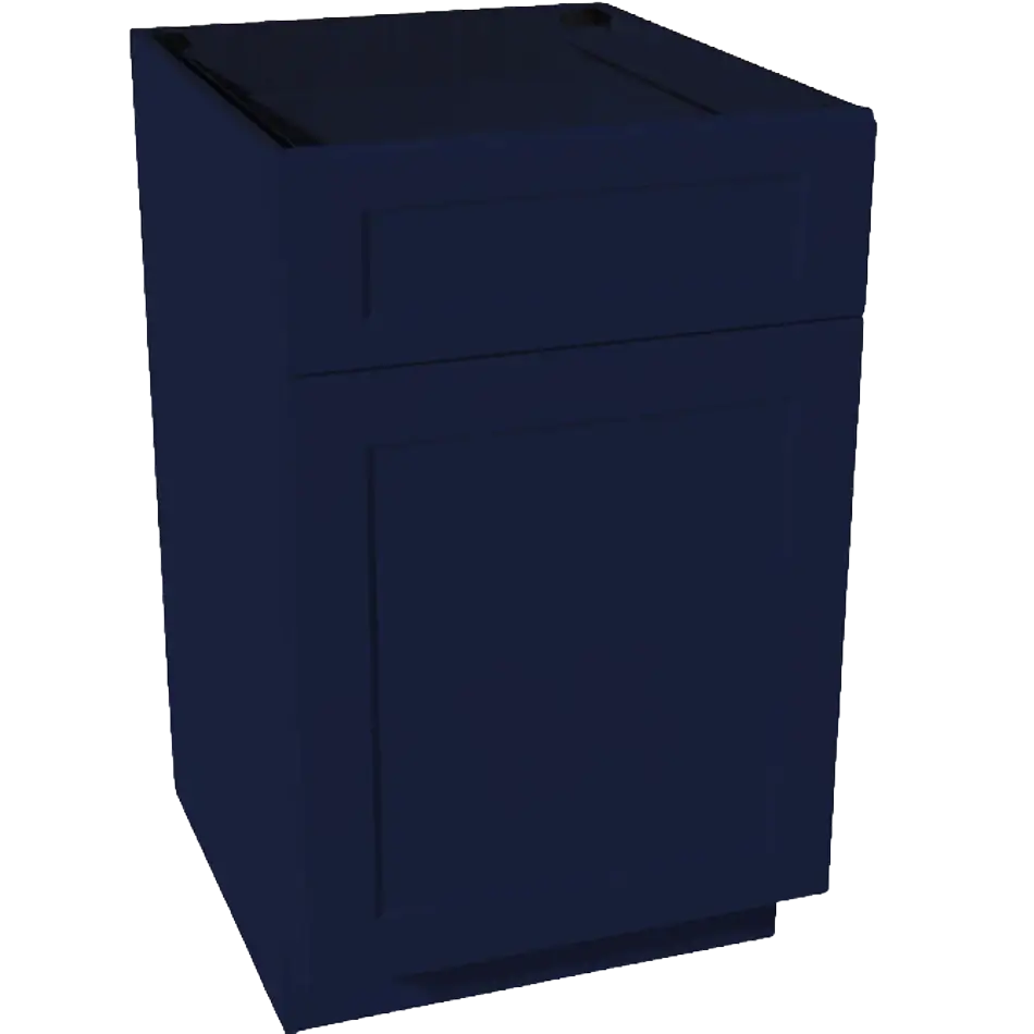 Base Cabinet, 1 Door, 1 Drawer, 1 Shelf - B21