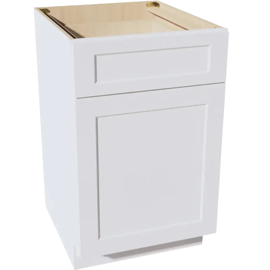 Base Cabinet, 1 Door, 1 Drawer, 1 Shelf - B21