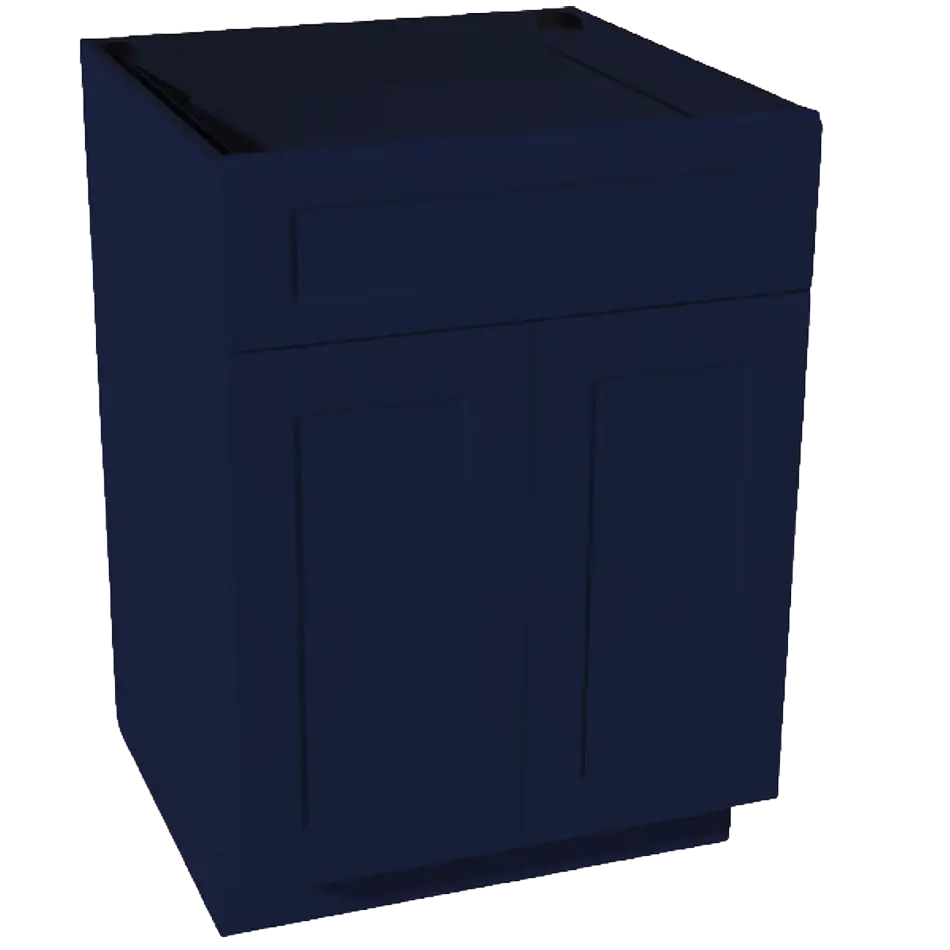 Base Cabinet, 2 Doors, 1 Drawer, 1 Shelf - B24