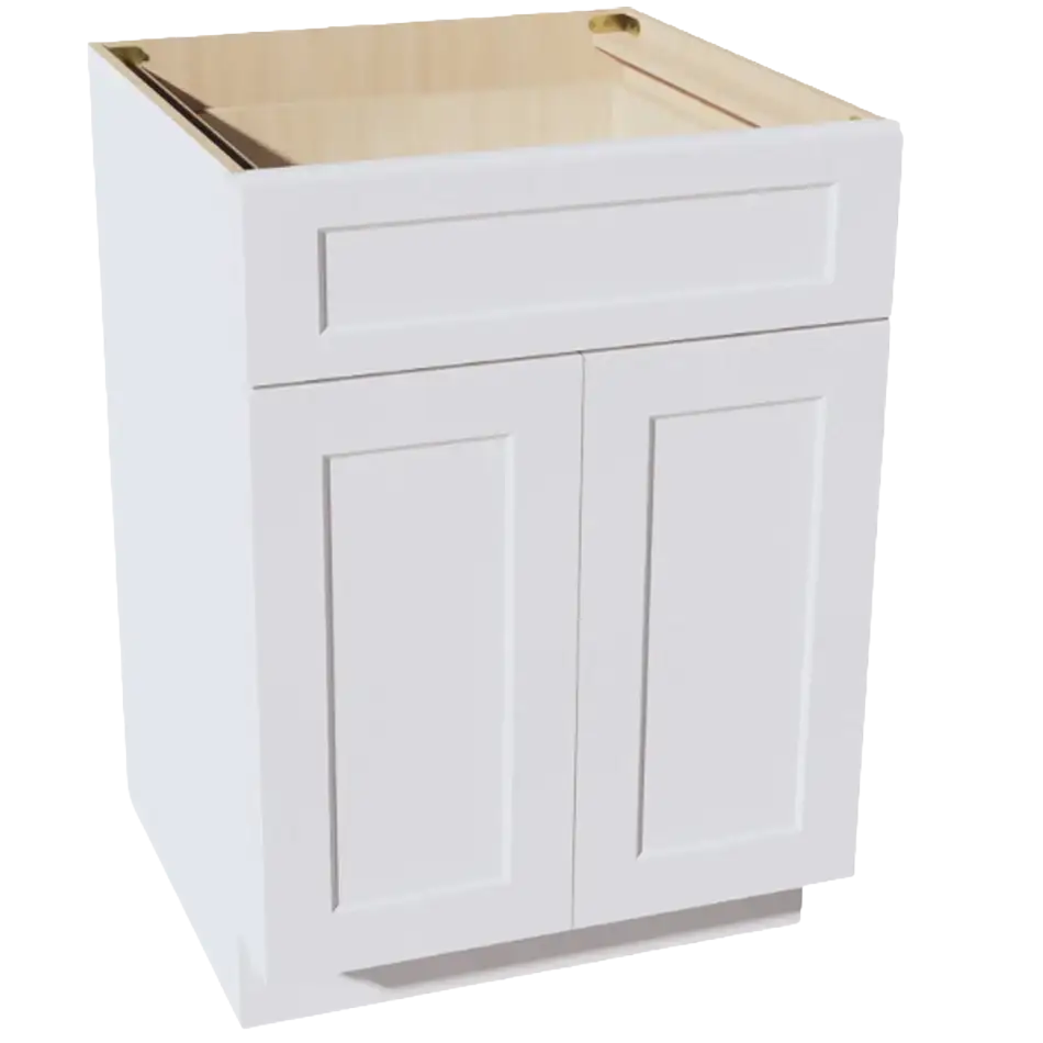Base Cabinet, 2 Doors, 1 Drawer, 1 Shelf - B24