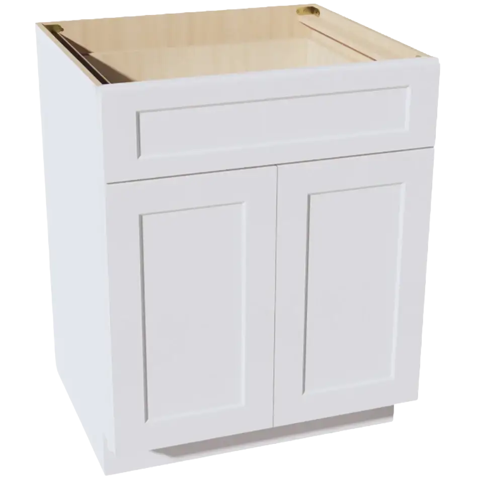 Base Cabinet, 2 Doors, 1 Drawer, 1 Shelf - B27