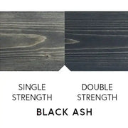 Black Ash wood samples: Single vs Double Strength for industrial applications