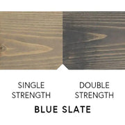 Blue Slate single and double strength wood panel samples for industrial use