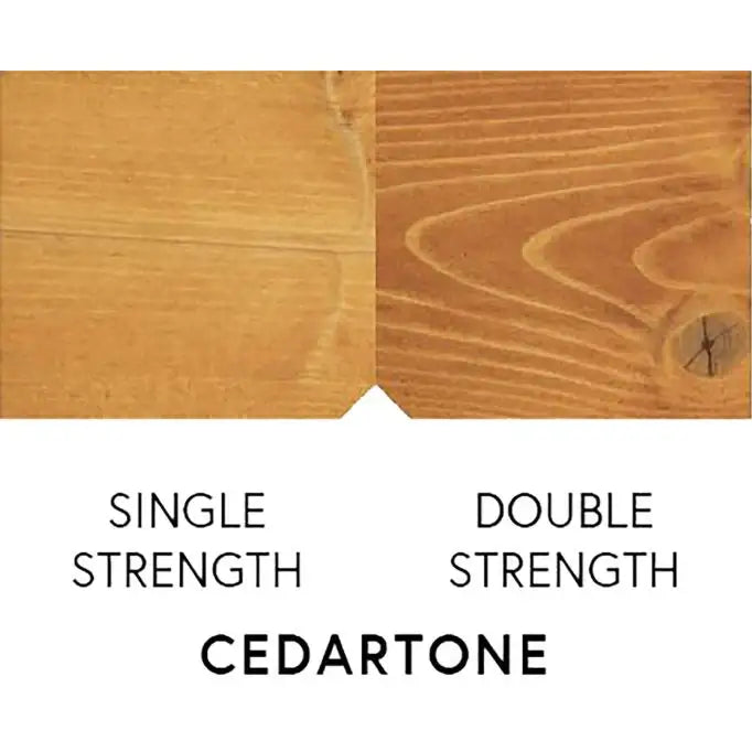 Cedartone single and double strength wood panels for industrial use
