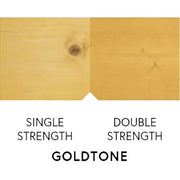 Goldtone single and double strength wood panels for industrial applications