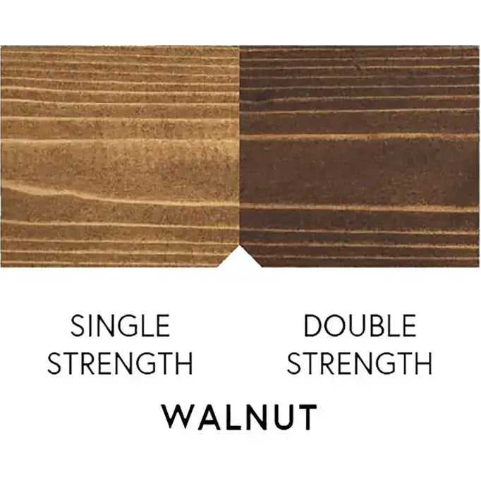 Walnut single and double strength industrial packaging material samples
