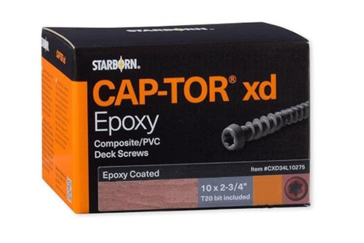 StarBorn CAP-TOR EPOXY 2.75in ARMADILLO CHOCOLATE 100PC