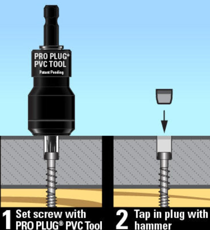Starbron PP Composite Deck Plugs  Armadillo