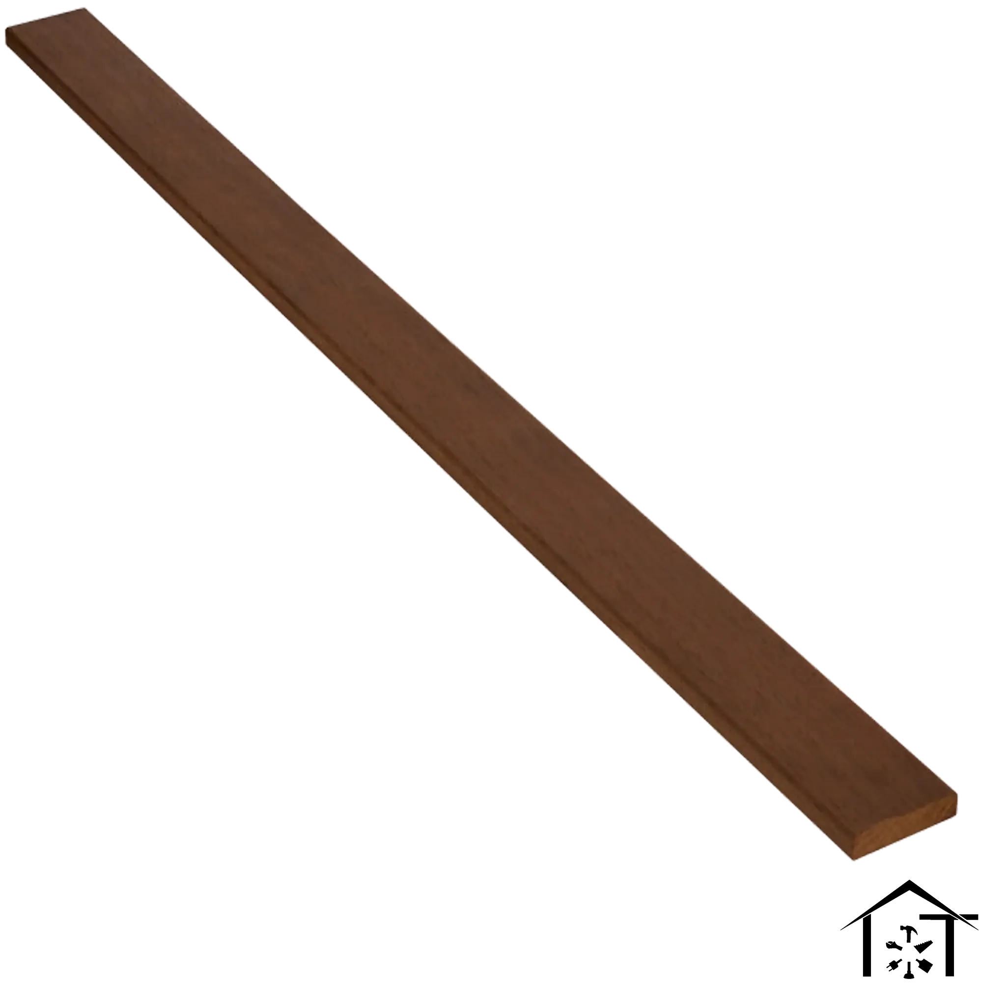 Solid wood trim board for industrial and manufacturing applications, premium quality material