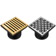KurbX 4" Square Drain Assemblies