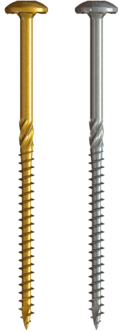 U2 Construction Screws - Black Oxide Finish 3/8 x 5"