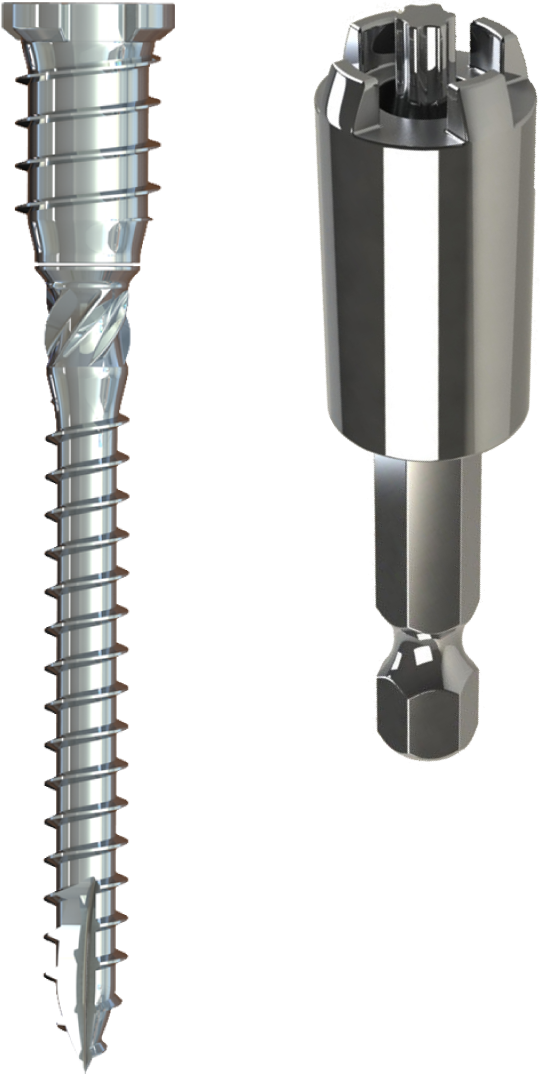 U2 TopStar Screws - TopStar System CROWN BIT