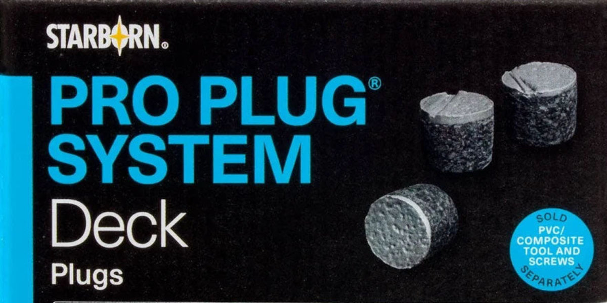 StarBorn Pro Plug Wood Plugs Kebony 100 PC - (PG08189010)