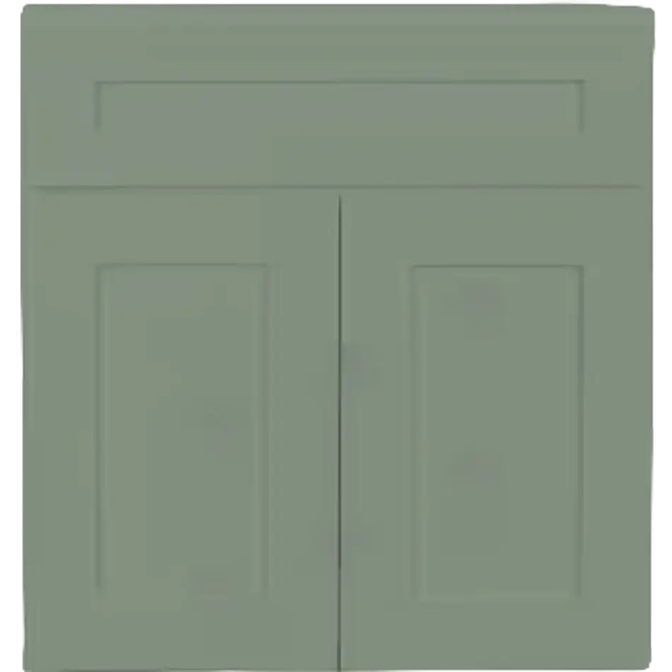 Vanity Base Cabinet, 1 Dummy Drawer 2 Doors No Shelf - VA2421