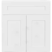 Vanity Base Cabinet, 1 Dummy Drawer 2 Doors No Shelf - VA2421