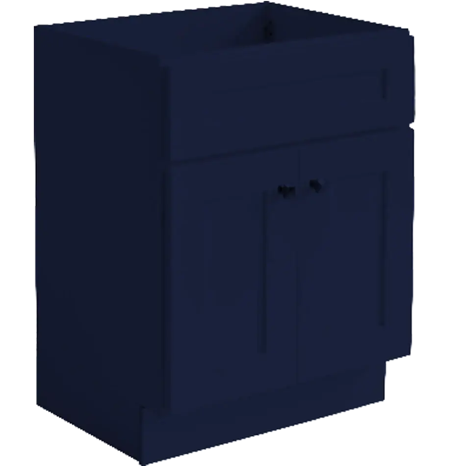 Vanity Base Cabinet, 1 Dummy Drawer 2 Doors No Shelf - VA3021