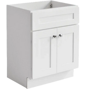 Vanity Base Cabinet, 1 Dummy Drawer 2 Doors No Shelf - VA3021