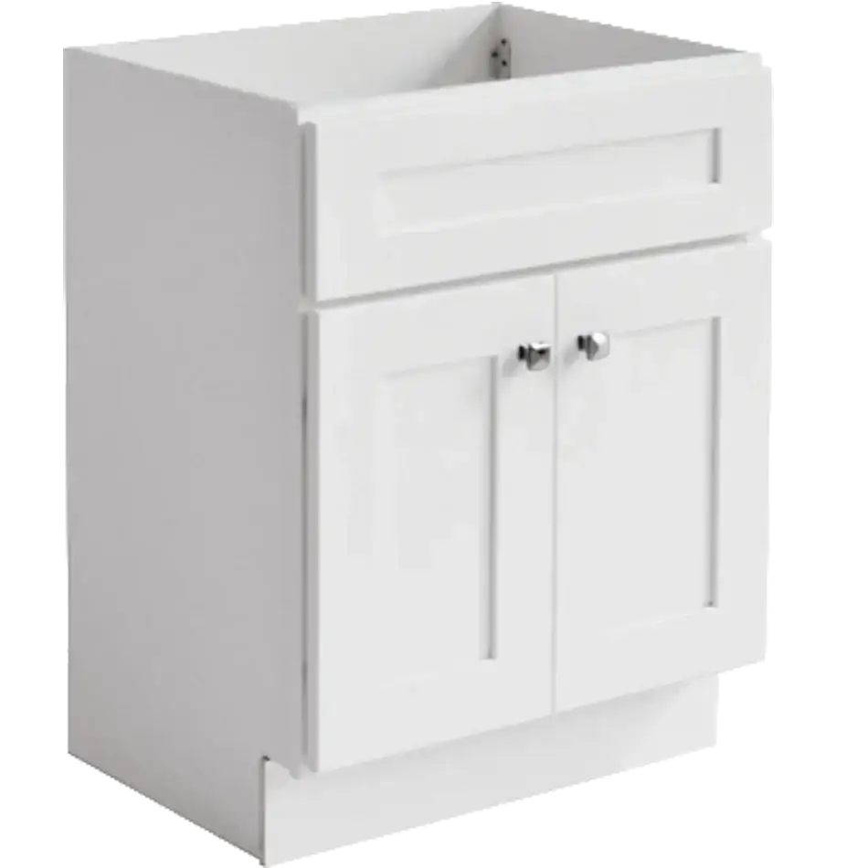 Vanity Base Cabinet, 1 Dummy Drawer 2 Doors No Shelf - VA3021